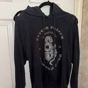 Taylor Swift Reputation Cropped Hoodie